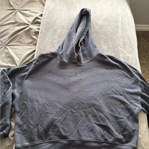 GAP Men's Gray Hoodie Sweater